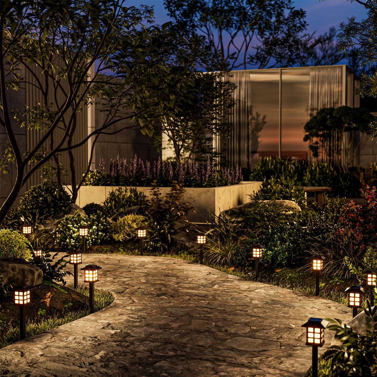 Baubiology Solar Path Lights