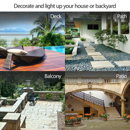Baubiology Solar Deck Lights