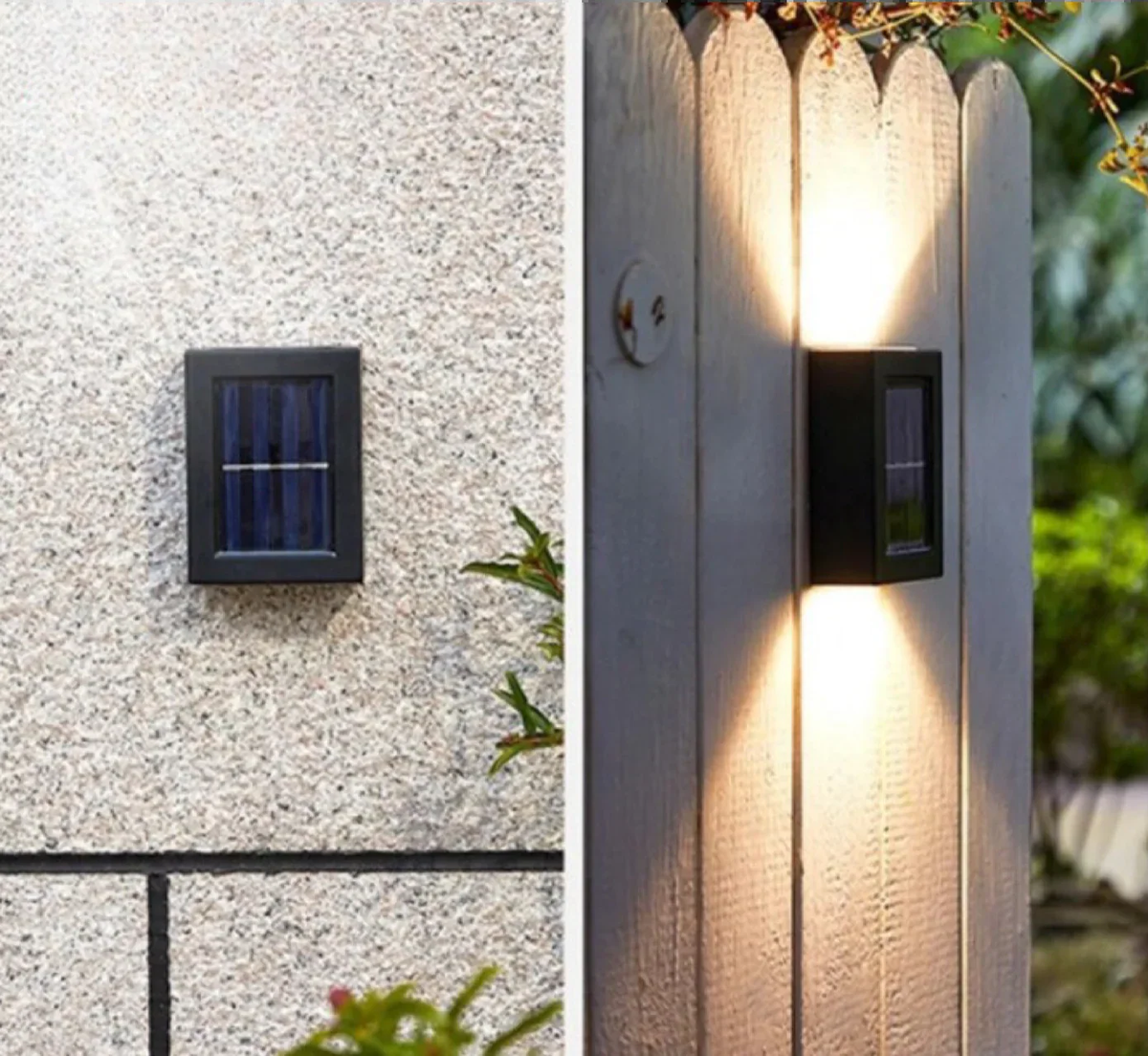 Baubiology Solar Wall Lantern